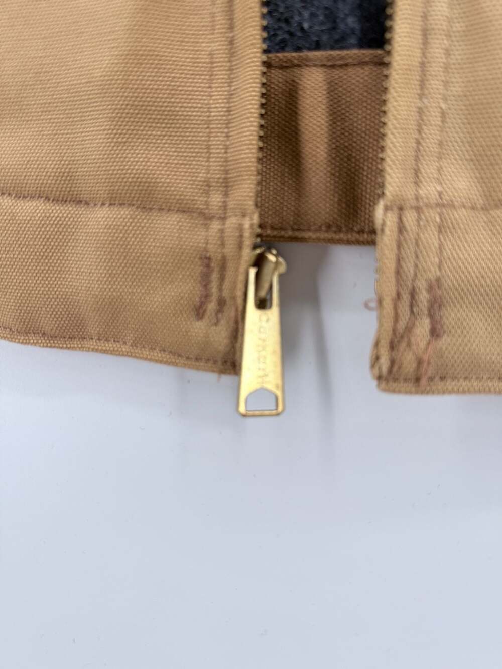 NWT Carhartt J01 BRN Blanket Lined Detroit Jacket Size Medium Regular - Picture 5 of 14